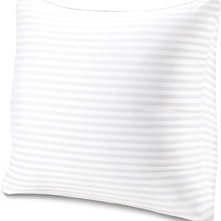 Premium 22x22 Pillow Insert (Single Pack) - Oversized Square Throw Pillow Form - Ultra-Dense Polyester Stuffer - Perfectly Fits 22x22 Covers with No Saggy Corners