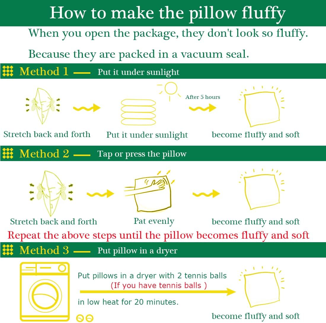 Throw Pillow Inserts Hypoallergenic Premium Pillow Stuffer Square Form for Decorative Pillow Covers Cushion Set of 1-18 x 18 Inches - Image 2